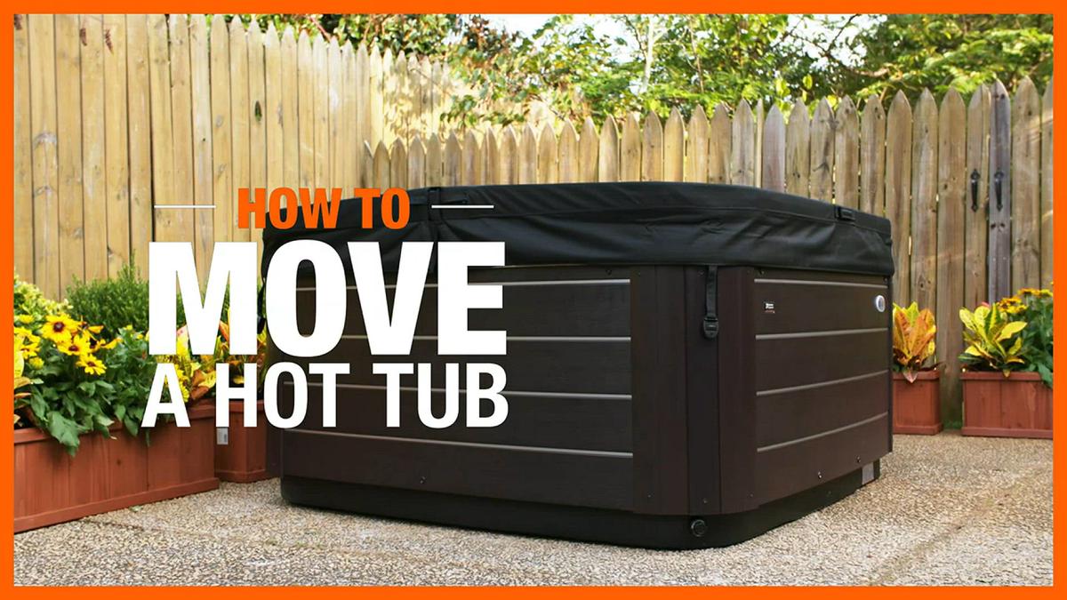 How to Move a Hot Tub?