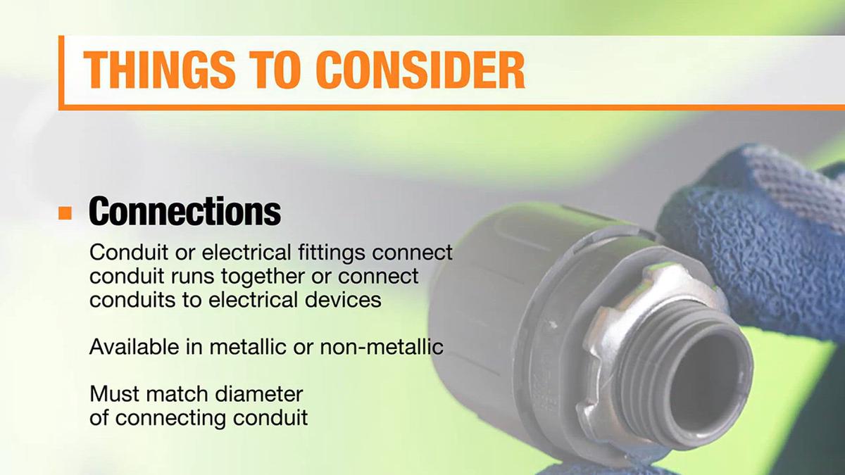 Types of Conduit Fittings