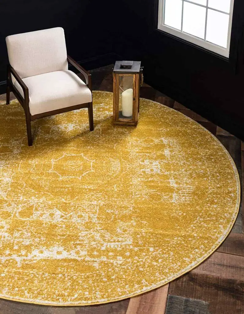Best Round Rug for Kitchen Table/Dining Table Top 7 Picks
